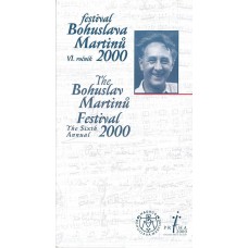 Programová brožura: Festival Bohuslava Martinů 2000.